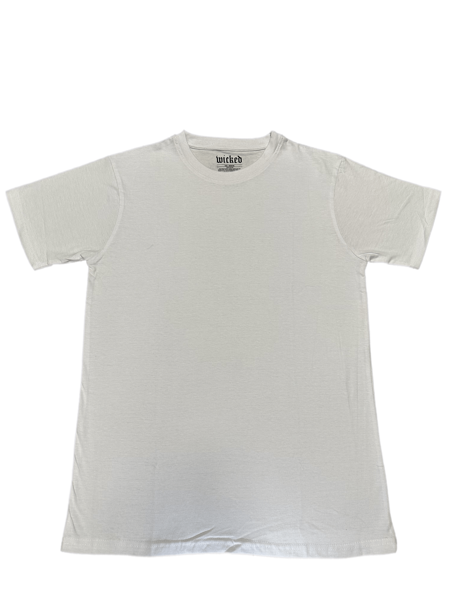 BLANK WICKED TEE 3-PACK (WHITE)